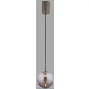 Neuhaus PURE Hanglamp E-Infinity Bronce Ø 18cm 1 Lichts pas cher