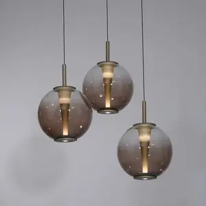 Neuhaus PURE Hanglamp E-Infinity Bronce Ø 50cm 3 Lichts pas cher