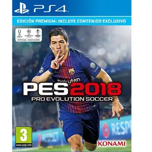 Playstation Games Ps4 Pro Evolution Soccer 2018 Premium Edition pas cher