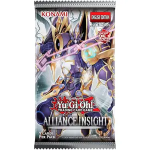 Konami Yu-gi-oh! Tcg Alliance Insight Booster Display Cartes à Collectionner Anglais 24 Sachets pas cher