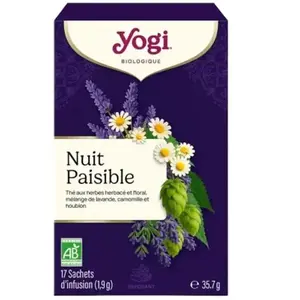 Yogi Tea Nuit Paisible 17 sachets pas cher