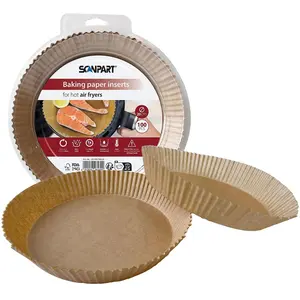 Scanpart 2910070003 Heissluftfritteusenpapier 20 cm rund, 100er, Usten... pas cher