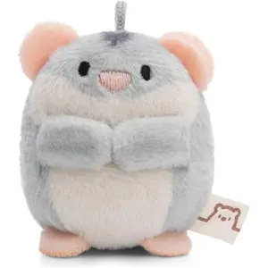 NICI Peluche Hamster Shai de 16cm gris - Doudou en peluche, mignonne peluche à câliner, pour jouer, pour enfants et adultes, une excellente idée de cadeau