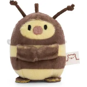 Magni NICI Doudou abeille Beenie marron 5cm (5 cm)