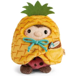 Magni Nici knuffel Marienkäfer Dozz 8cm pluche met kokosnoot en ananas. pas cher