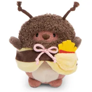 NICI mymochi Set Doudou Ours Nomo 8 cm avec frites (8 cm)