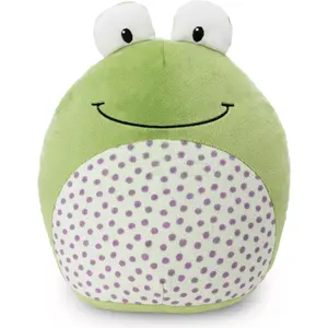 NICI, Coussin pour enfant, 62285 Kuscheltier Frosch Fridolin Frog 25x3... pas cher