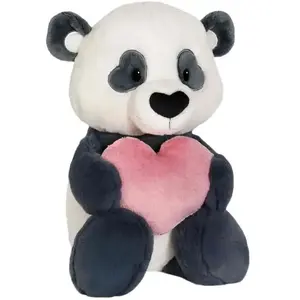 Nici Ours En Peluche Panda Coeur D´amour 35 Cm pas cher