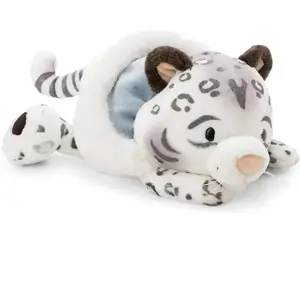 Nici Léopard Des Neiges Eleni Boule De Neige Peluche 30 Cm pas cher