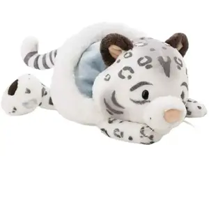 Nici Léopard Des Neiges Eleni Boule De Neige Peluche 45 Cm pas cher