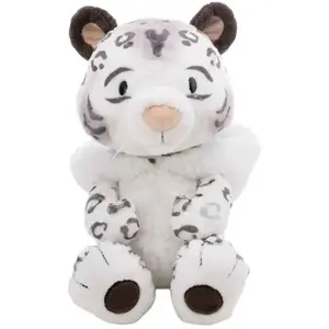 Nici Léopard Des Neiges Eleni Boule De Neige Peluche 35 Cm pas cher