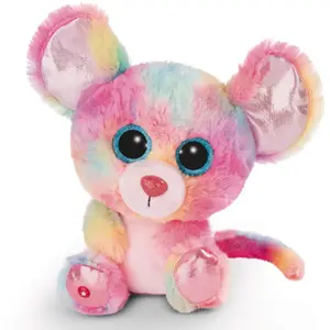 Nici muis Candypop - pluche knuffel - roze - 25 cm pas cher