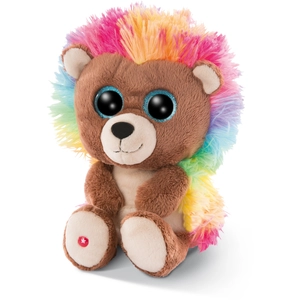 Nici egel Boswell pluche knuffel - fantasie kleuren - 25 cm pas cher