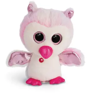 NICI- Glubschis Chouette en Peluche Princesse Holly 15cm, 46318 pas cher