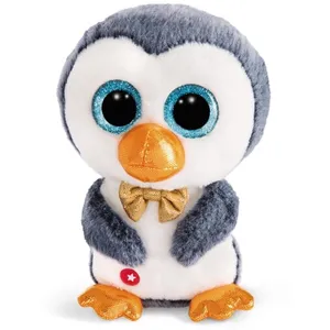 Nici pluche knuffel - Pinguin Sniffy - wit/blauw - 15 cm pas cher