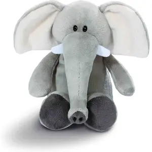 NICI Peluche éléphant 20 cm Zoo Friends, 48066, Gris pas cher