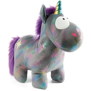 Comparateur de prix : Nici Doux Licorne Porteur D´Étoiles Ourson Debout 45 Cm