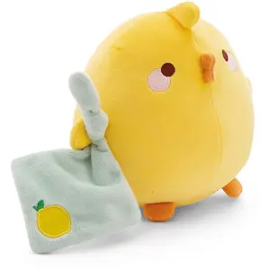 NICI peluche Piu Piu avec doudou 16 cm jaune - Peluche pour les bébés et les tout-petits, pour toucher, se blottir, explorer et s'endormir - 49959
