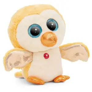 NICI GLUBSCHIS Oiseau en peluche Jubidi 15 cm - Peluche avec de grands yeux scintillants, pour les amateurs de doudous - 49735