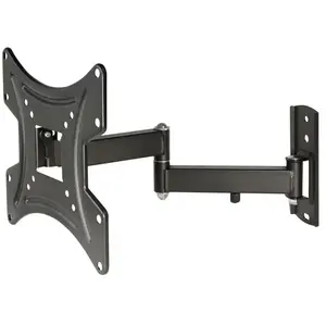 MyWall TV muurbeugel voor 23-42 inch schermen - Full Motion - Tot 25kg - Zwart