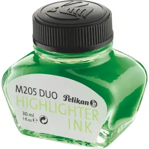 Pelikan Textmarkertinte L.groen 30ml voor vulpen M 205 pas cher