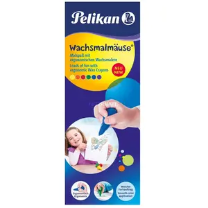 Pelikan Crayons de cire souris, assorti, kit cadeau de 6 pas cher