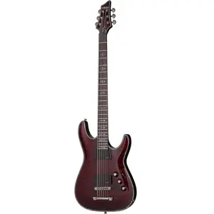 Schecter Hellraiser C-VI Baritone Black Cherry elektrische bariton git... pas cher