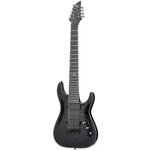 Schecter Hellraiser Hybrid C-8 Trans Black Burst 8-snarige elektrische gitaar pas cher