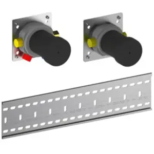Keuco, Robinetterie de salle de bains, Grundkörper-Set pour mitigeur monocommande Set UP 2 voies avec raccord de flexible
