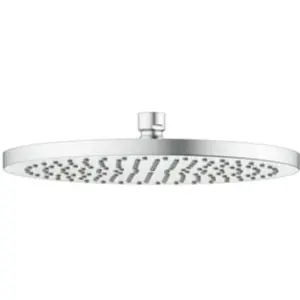 Keuco, Pommeau de douche, Douche de tête ronde 250mm alu-fin (1 Types de jets, 15 l/min) pas cher