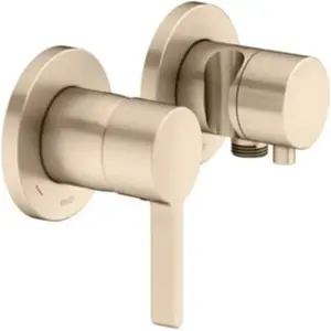 Keuco, Robinetterie de salle de bains, EDITION 400 Set de mitigeur monocommande encastré 2 voies avec raccord de flexible et support pas cher