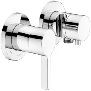 Keuco, Robinetterie de salle de bains, EDITION 400 Set de mitigeur monocommande encastré 2 voies avec raccord de flexible et support pas cher