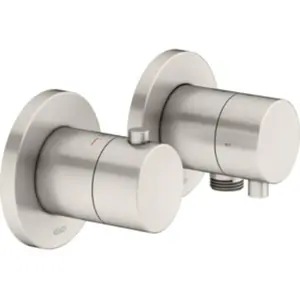 Keuco, Robinetterie de salle de bains, EDITION 400 Set de robinetterie thermostatique UP 2 voies avec raccord de flexibleVendu paramazon