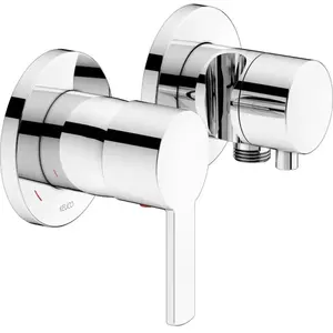 Keuco, Robinetterie de salle de bains, PLAN blue Set mitigeur monocommandé UP 2 voies avec raccord de flexible et support de douche pas cher