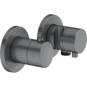 Keuco, Robinetterie de salle de bains, EDITION 400 Set de robinetterie thermostatique UP 3 voies avec raccord de flexible et supportVendu paramazon