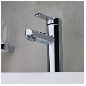 Keuco 53902010100 Plan Blue Mitigeur lavabo sans vidage Chromé pas cher