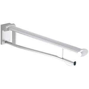Keuco, Dérouleur de papier toilette, Barre d'appui PLAN CARE WC 700mm Alu sil-elo/sw pas cher