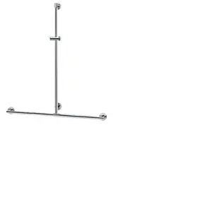 KEUCO PLAN Care steungreep met doucheglijstang, breedte 1182mm, hoogte 1263mm, 34914011111 pas cher