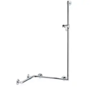 Keuco, Poignées + Aides pour la salle de bain, Main courante de douche PLAN CARE avec barre de douche 797/880/1265mm vc pas cher