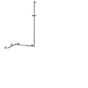 Keuco, Poignées + Aides pour la salle de bain, Main courante de douche avec barre de douche Plan Care chromé 34908014611 pas cher