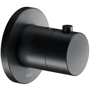 KEUCO IXMO Thermostaatkraan UP DN15 rond zwart mat, 59553370001 pas cher