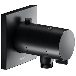 Keuco, Robinetterie de salle de bains, Mitigeur thermostatique de douche IXMO solo UP avec raccord de flexible. Ros carré sw ma pas cher