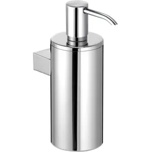 Keuco, Distributeur de savon + porte-savon, Distributeur de savon liquide Plan 14953170100 argent anodisé pas cher