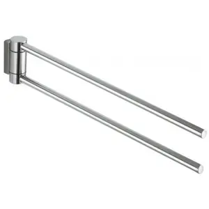 Keuco 14918070000 Plan Porte-serviettes en acier inoxydable
