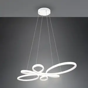 Trio Design hanglamp Fly wit - 345619131 pas cher