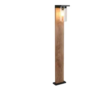 TRIO ARDILA - Paalverlichting - Hout element - excl. 1x E27 4W - Schem...Vendu parbol