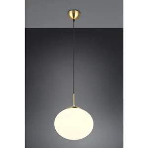 Suspension, fomento, EXCL.1XE27, hauteur: 150CM, diam: 30CM Trio pas cher