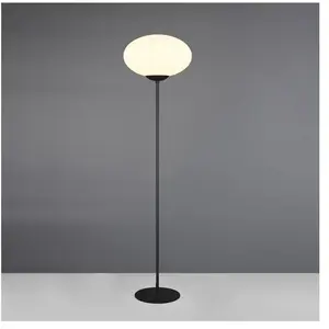 Vloerlamp Fomento Ø 40cm - zwart met wit glas - 463100132Vendu parbol