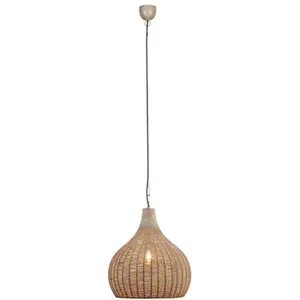 TRIO Rotan hanglamp Janne Ø 54cm - 366700136 pas cher