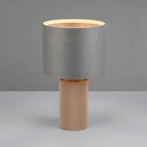 Lampe de table, canio, EXCL.1XE27, hauteur: 27CM, diam: 16CM Trio pas cher
